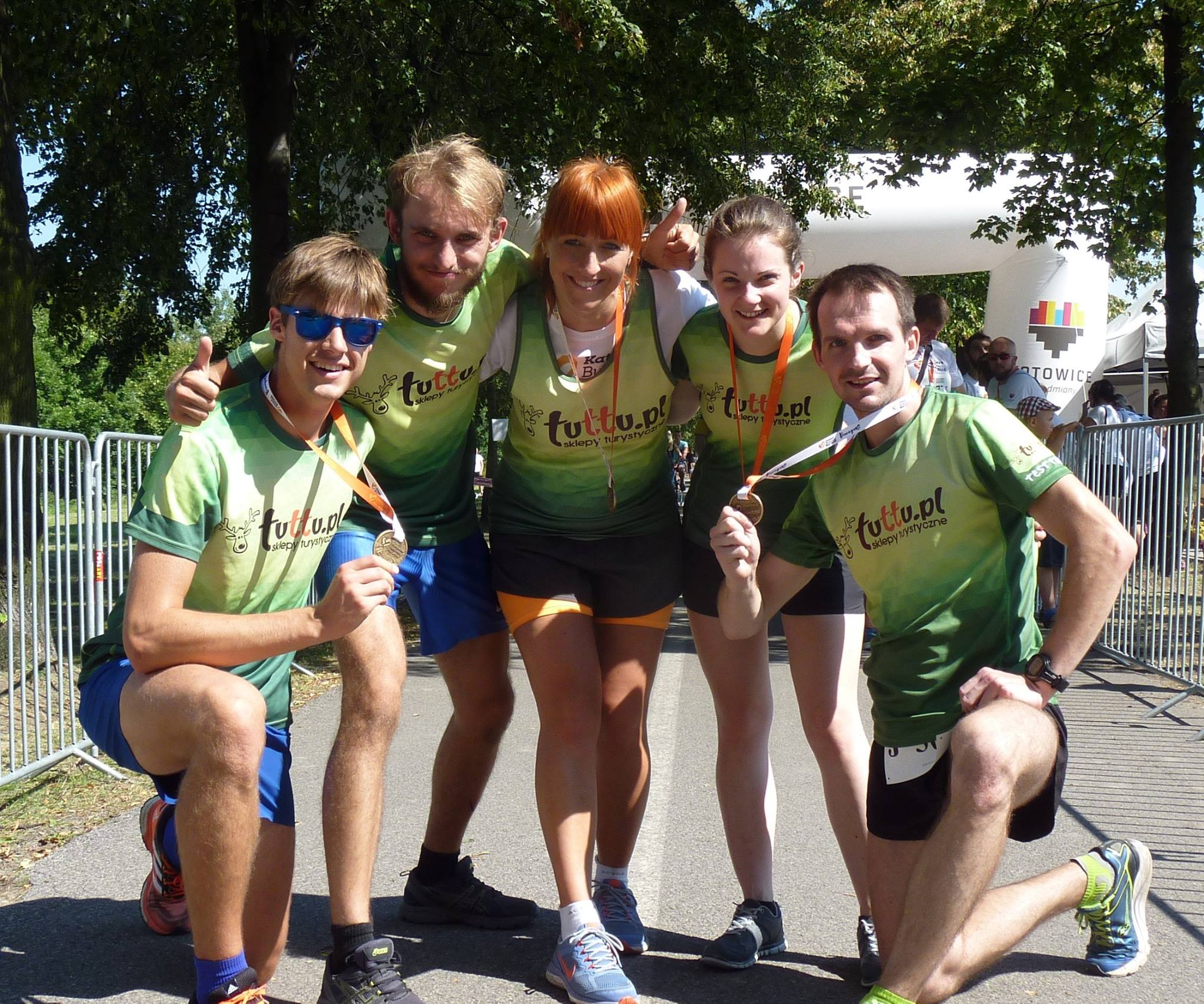 Business Run Katowice - 6 miejsce w kategorii open