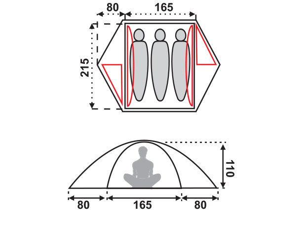 Namiot REKVIK III NG 2.0 / 2.6 kg