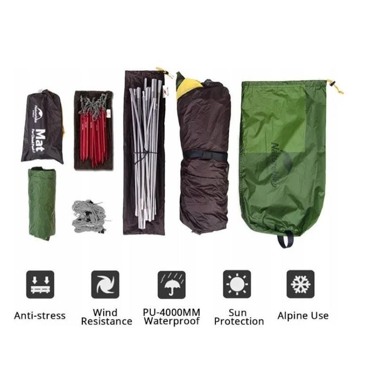 Namiot CLOUD UP 2 PRO 20D T-ZIP / 2.6 kg