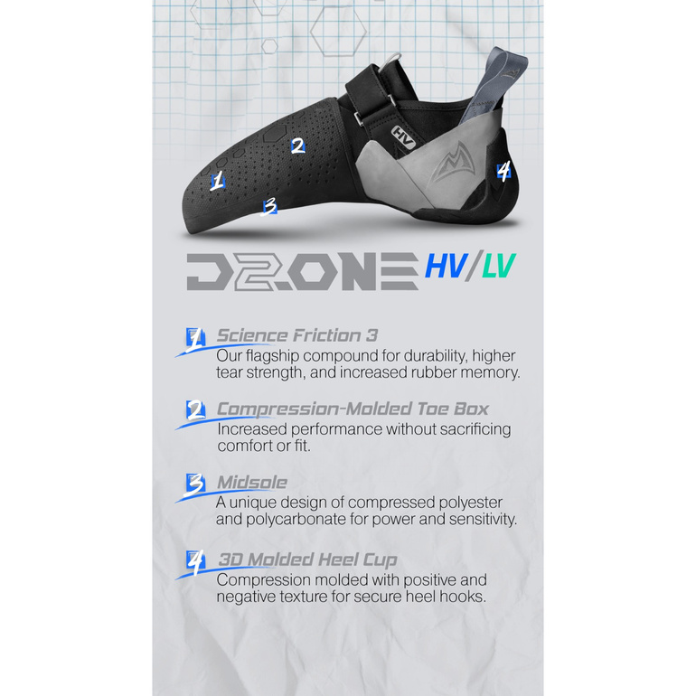 Buty wspinaczkowe D2.ONE HIGH VOLUME