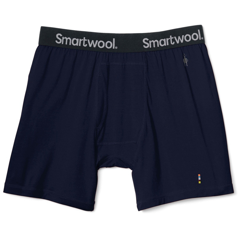 Bokserki z wełną MERINO 150 PRINT BOXER BRIEF