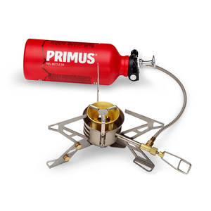 Palnik OMNIFUEL II (wiatrochron i butelka w zestawie)