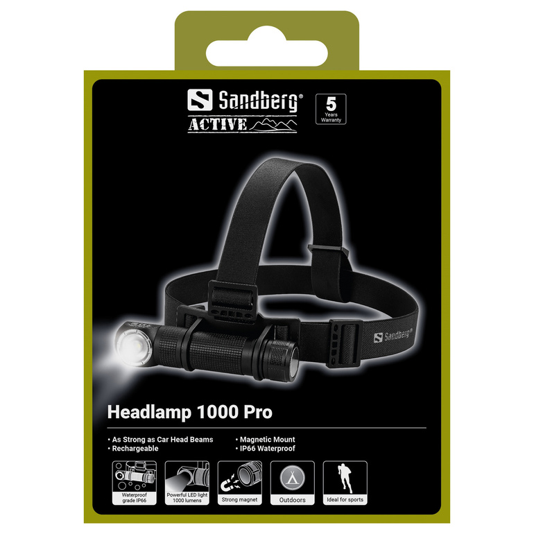 Czołówka HEADLAMP 1000 PRO