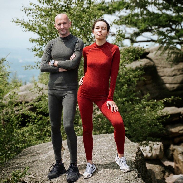 Koszulka z wełną OXIVA MERINO LONGSLEEVE WOMEN