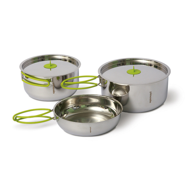 Zestaw naczyń DUO STEEL S (16/14)