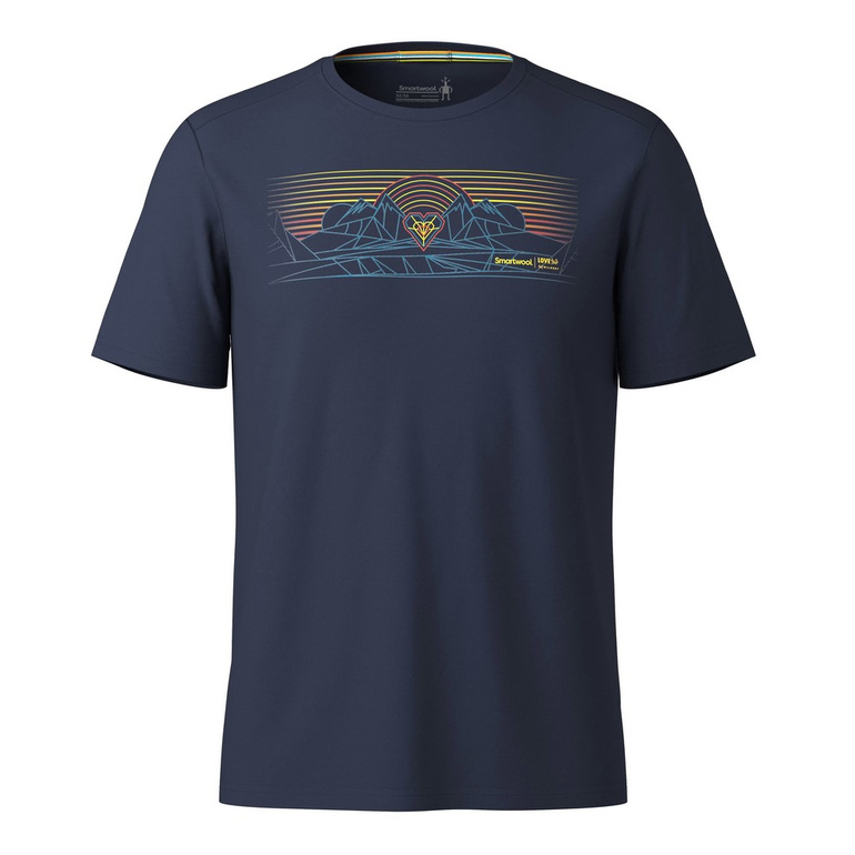 Koszulka z wełną merino ACTIVE SHORT SLEEVE GRAPHIC TEE