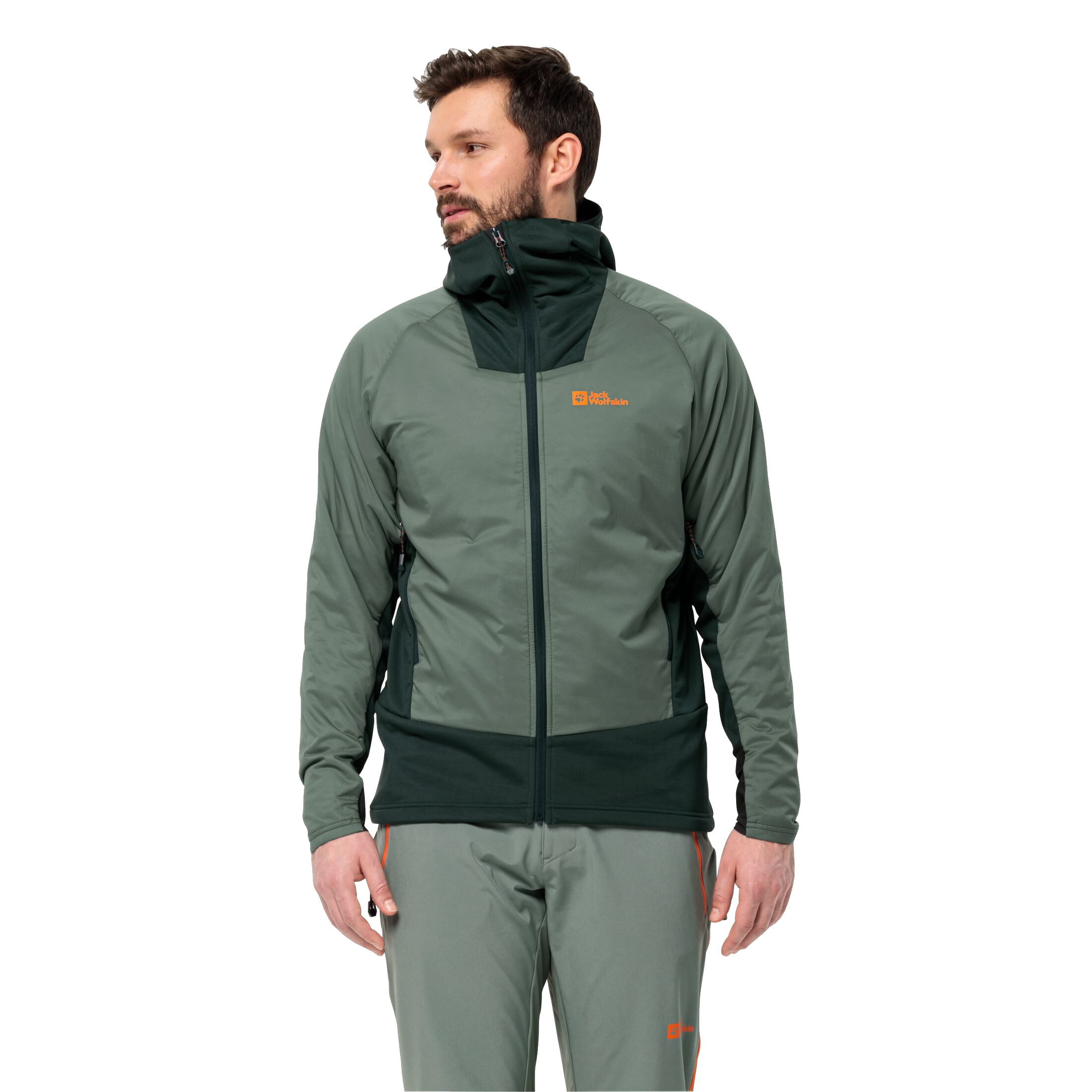 メンズウェア HIDE Kurtka ALPSPITZE INS HYBRID HOODY MEN | odzież  męska  polary