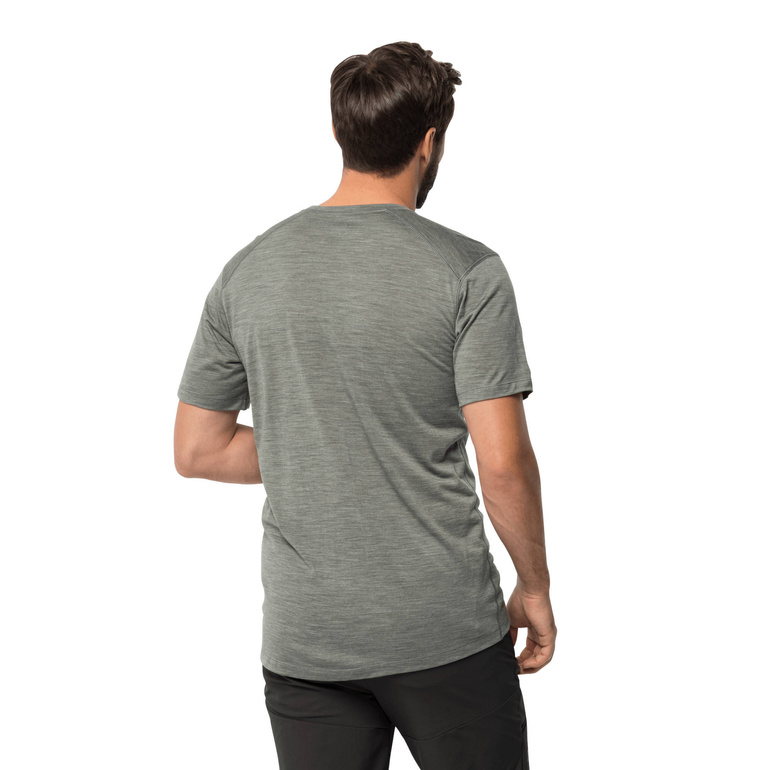 Koszulka z wełną KAMMWEG GRAPHIC S/S MEN