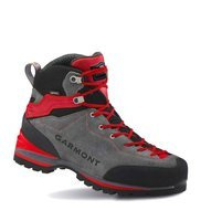 grey / red