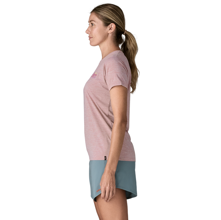 Koszulka CAPILENE COOL DAILY GRAPHIC SHIRT WOMEN TRAILCHECK