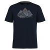 Koszulka z wełną merino PEAK BAGGER ACTIVE SHORT SLEEVE GRAPHIC TEE