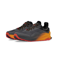 black/orange