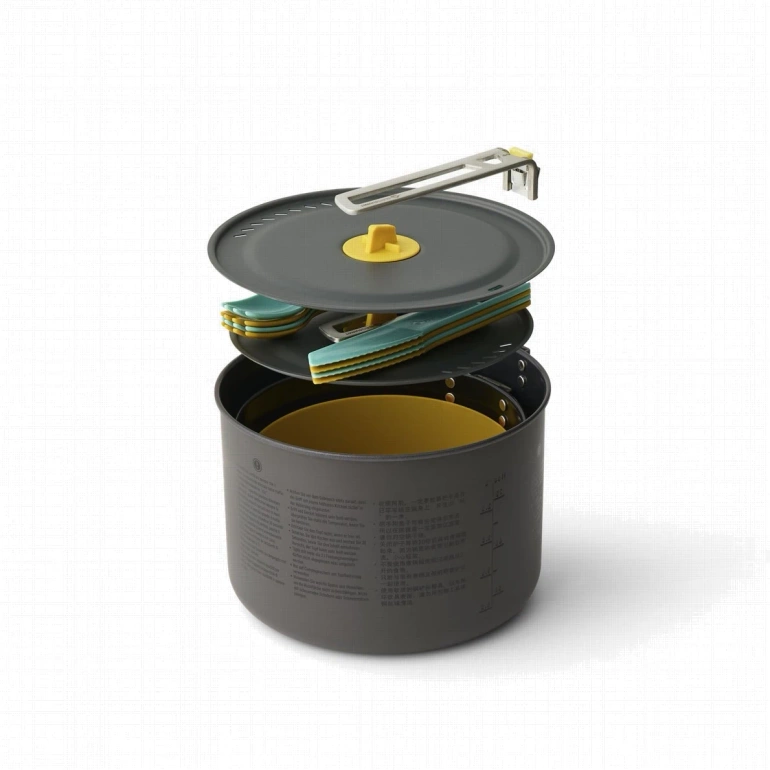 Zestaw naczyń FRONTIER UL TWO POT COOK SET 4P 14 PIECE