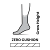 Skarpety HIKE ZERO CUSHION CREW SOCKS