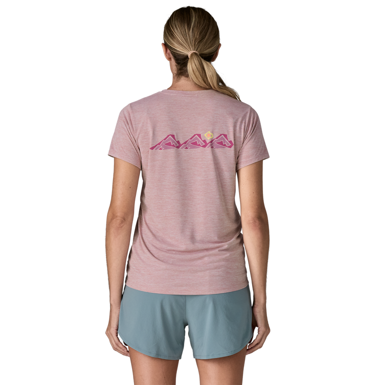 Koszulka CAPILENE COOL DAILY GRAPHIC SHIRT WOMEN TRAILCHECK