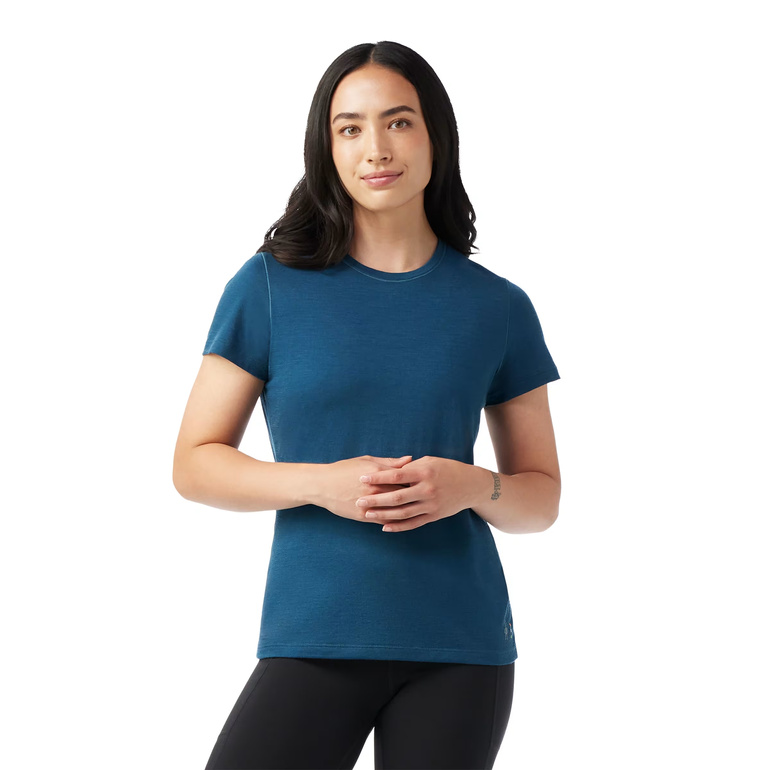 Koszulka z wełną MERINO SHORT SLEEVE TEE WOMEN