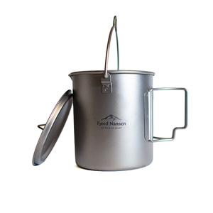 Kubek tytanowy JACON HENGE TITANIUM CUP 2.0 750 ml