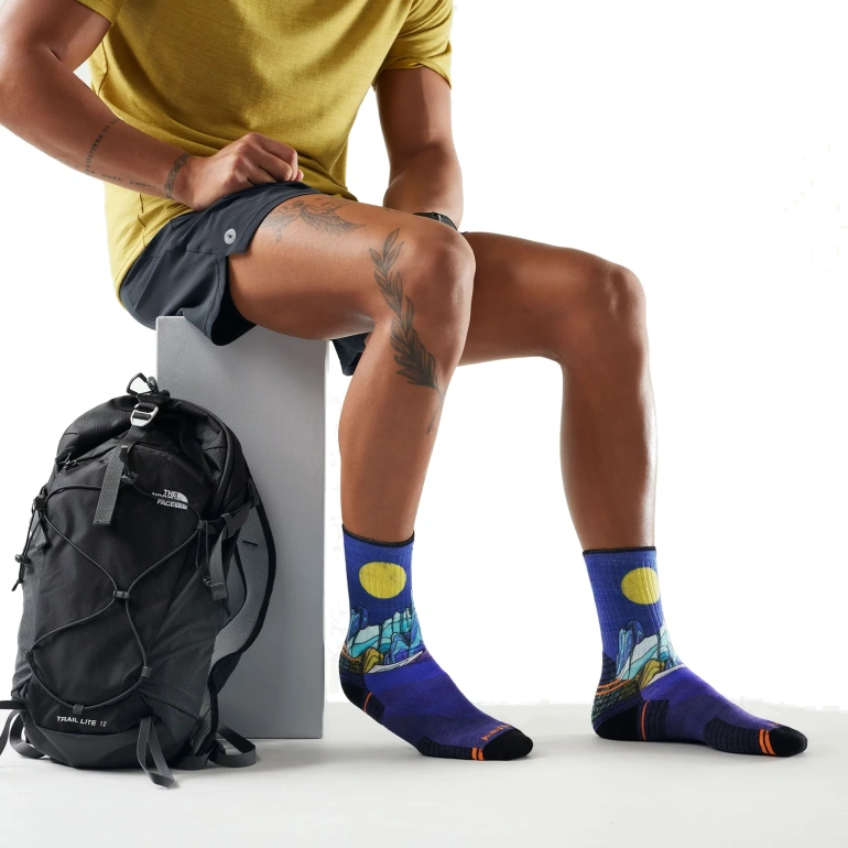 Skarpety HIKE TARGETED CUSHION MOUNTAIN MYTH CREW SOCKS