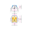 Namiot EXOLIGHT III / 2.33 kg