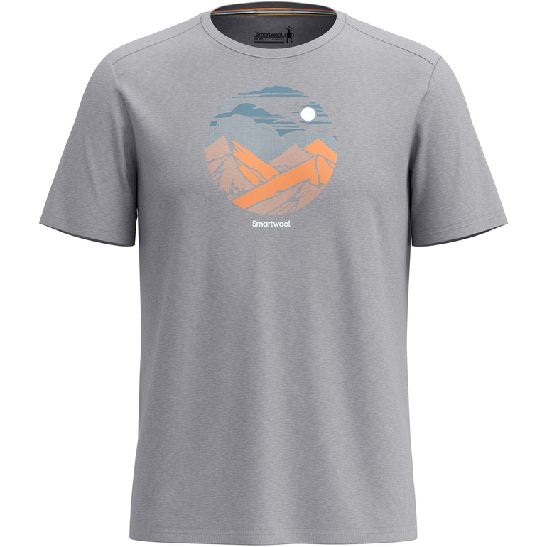 Koszulka z wełną merino ACTIVE SHORT SLEEVE GRAPHIC TEE