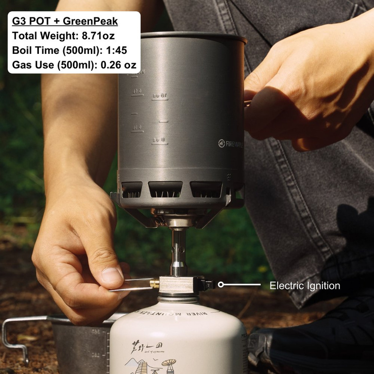 Kuchenka PETREL ULTRALIGHT COOKING SYSTEM GREENPEAK