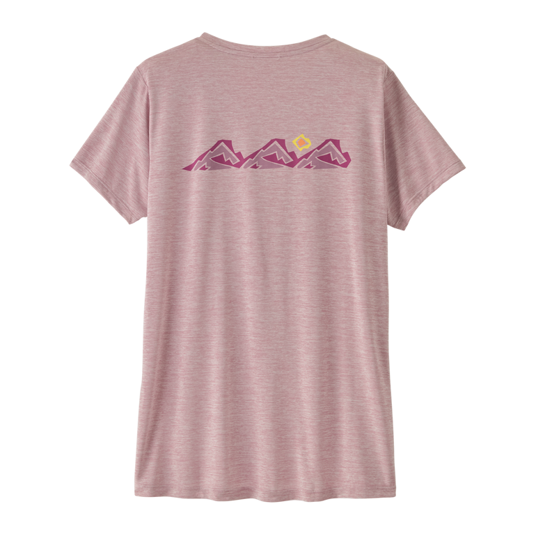 Koszulka CAPILENE COOL DAILY GRAPHIC SHIRT WOMEN TRAILCHECK