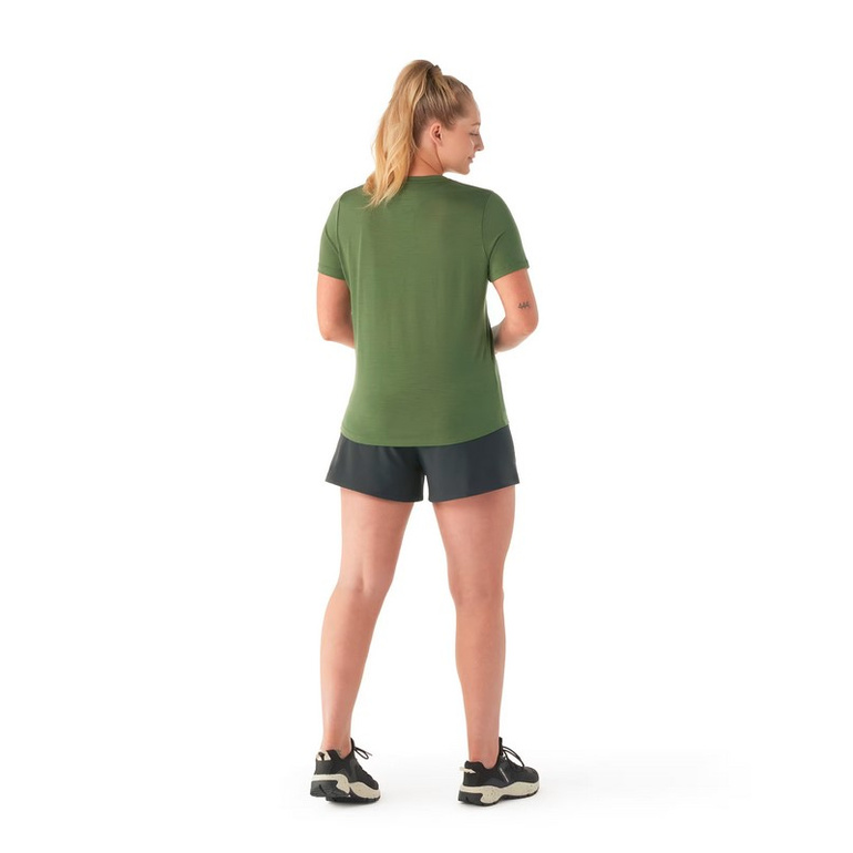Koszulka z wełną merino ACTIVE ULTRALITE V-NECK SHORT SLEEVE WOMEN