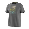 Koszulka z wełną merino WINDING TRAIL ACTIVE SHORT SLEEVE GRAPHIC TEE