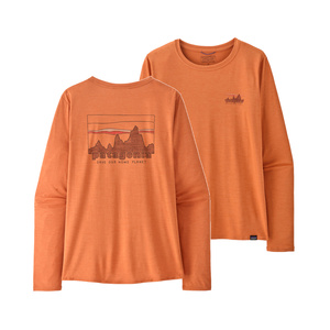 Koszulka LONG SLEEVED CAPILENE COOL DAILY GRAPHIC SHIRT WOMEN