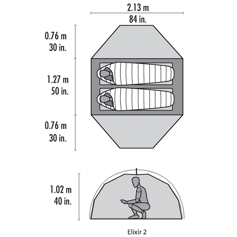 Namiot ELIXIR 2 / 2.77 kg