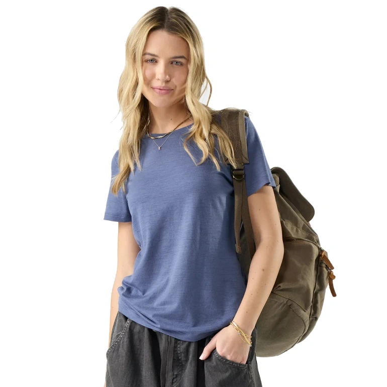 Koszulka z wełną MERINO SHORT SLEEVE TEE WOMEN