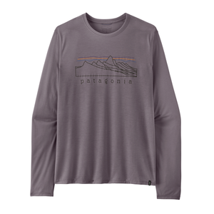 Koszulka LONG SLEEVED CAPILENE COOL TRAIL GRAPHIC SHIRT