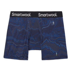 Bokserki z wełną MERINO 150 PRINT BOXER BRIEF