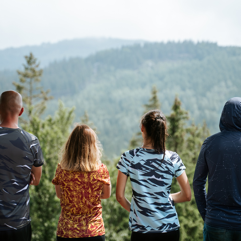 Koszulka RIX PRINT T-SHIRT WOMEN z ochroną UV