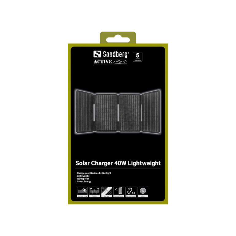 Panel solarny SOLAR CHARGER 40W LIGHTWEIGHT