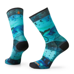 Skarpety BIKE ZERO CUSHION CELESTIAL PRINT CREW SOCKS WOMEN