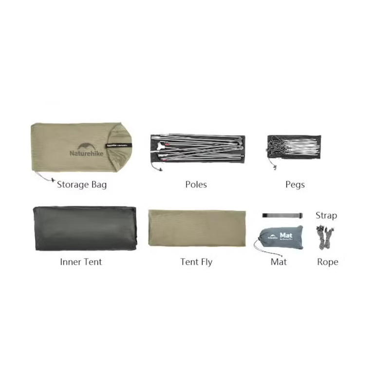 Namiot CLOUD UP 3 PRO 20D / 1.85 kg