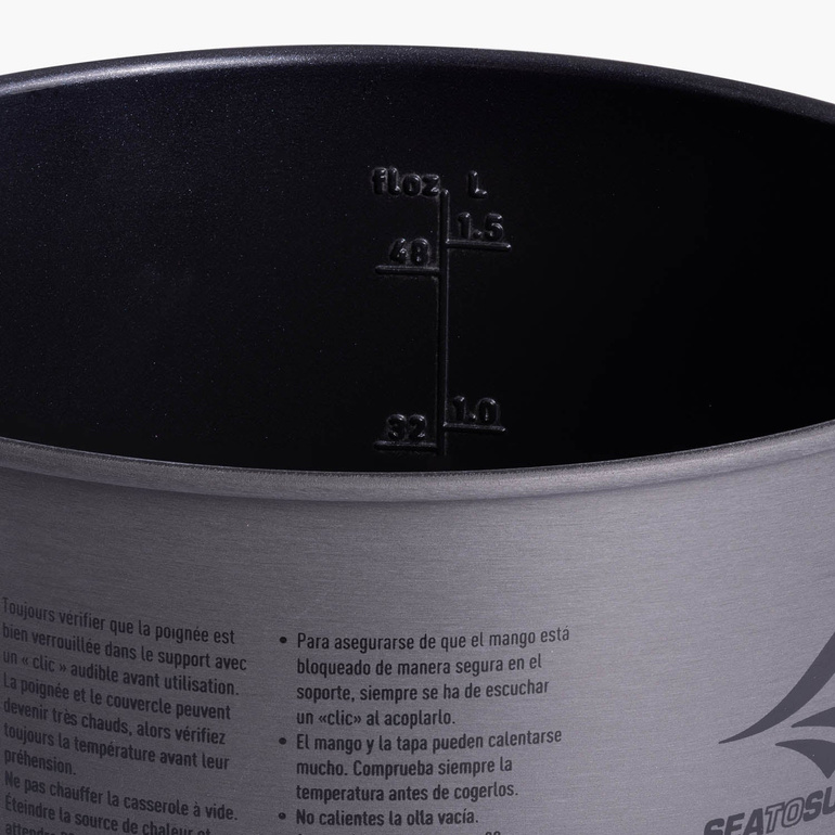 Zestaw naczyń ULTRALIGHT TWO POT COOK SET (6 szt.)