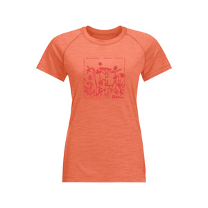 Koszulka z wełną KAMMWEG GRAPHIC S/S WOMEN