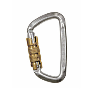 Karabinek D-SHAPE STEEL TG