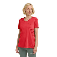vibrant red
