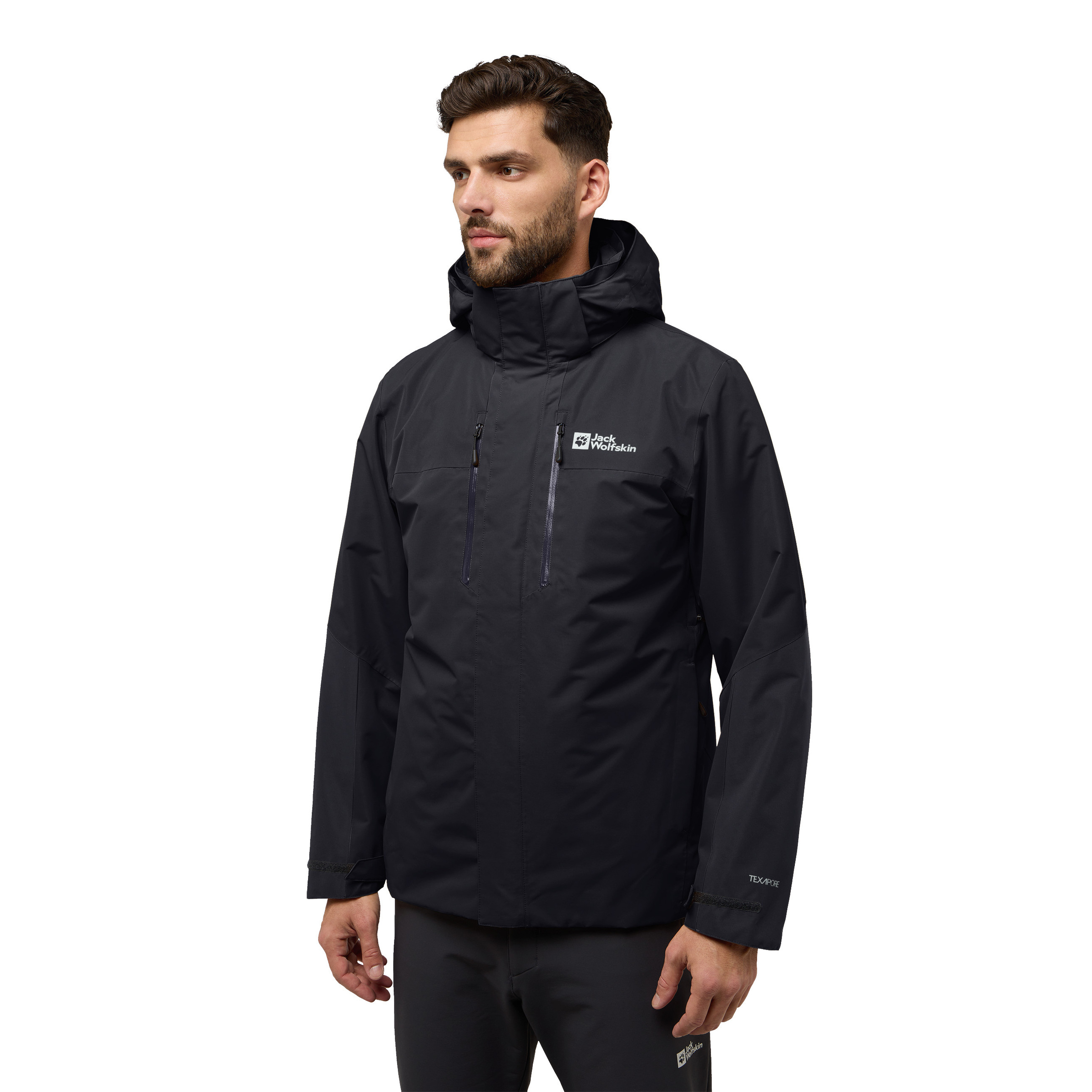 【15lbs 3oz】Magic GEM Kurtka JASPER 3IN1 JACKET MEN black | odzież  męska  kurtki  3