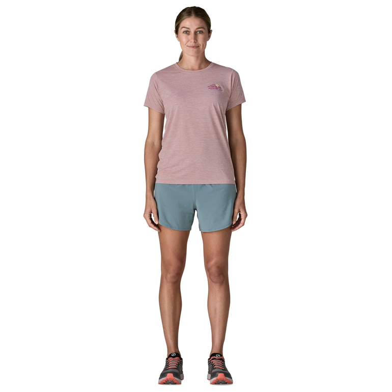 Koszulka CAPILENE COOL DAILY GRAPHIC SHIRT WOMEN TRAILCHECK