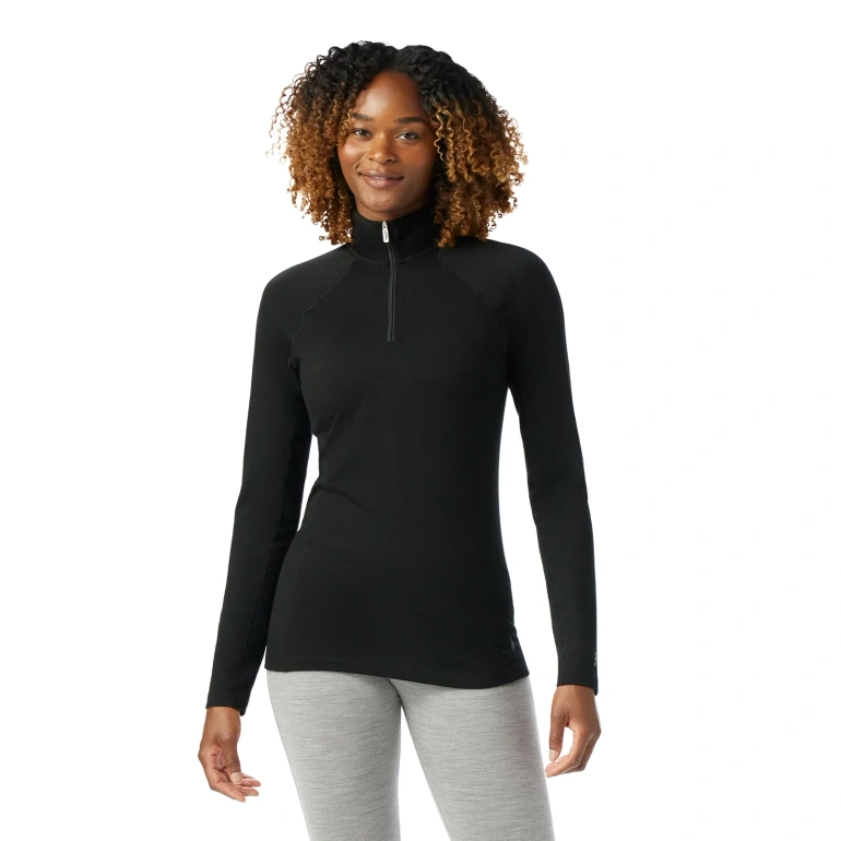 Bluza z wełną CLASSIC ALL-SEASON MERINO BASE LAYER 1/4 ZIP WOMEN