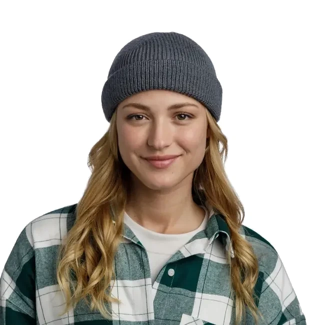 Czapka z wełną marino KNITTED BEANIE ERVIN