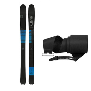 Zestaw narty i foki SUPERWOLF CARBON 160