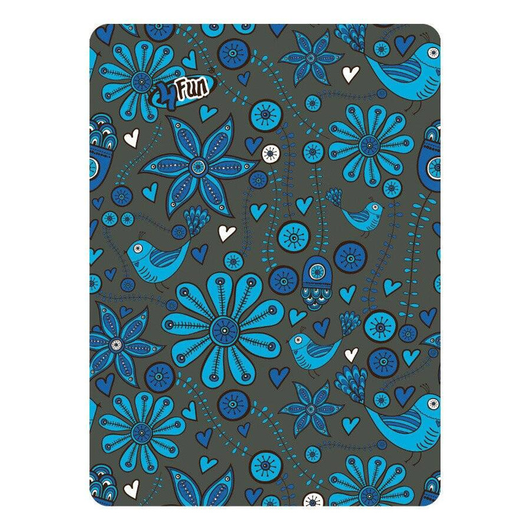 Chusta wielofunkcyjna 8w1 FLOWER BLUE KID