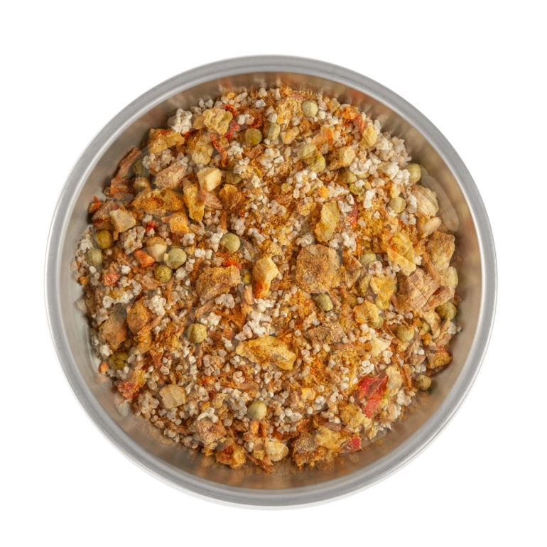 Danie mięsne GULASZ WIEPRZOWY Z KASZĄ 500 g