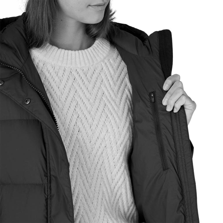 Płaszcz SILENT DOWN LONG PARKA WOMEN