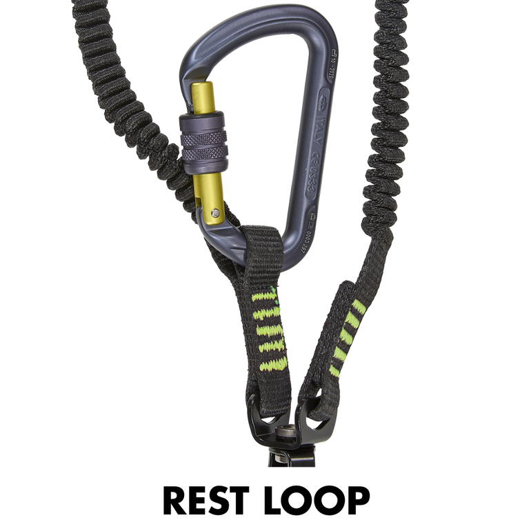 Lonża na via ferrata HOOK IT COMPACT TWIST